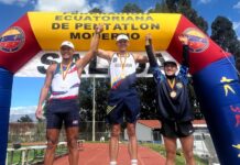 Gabriel Domínguez logra plata en Ecuador; Andrés Torres gana oro y Alan Vera, bronce