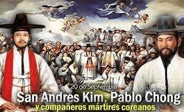 Santos Mártires Koreanos 20/9/25
