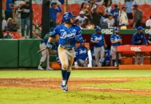 Gustavo Núñez lidera remontada del Licey sobre los Toros