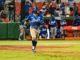 Gustavo Núñez lidera remontada del Licey sobre los Toros