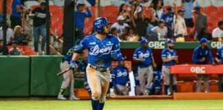 Gustavo Núñez lidera remontada del Licey sobre los Toros