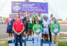 Fuerza Aérea se impone en natación en los Juegos Deportivos Militares 2025