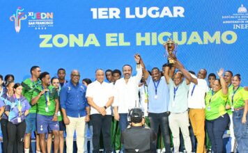 Zona El Higuamo conquista los XI Juegos Escolares 2025