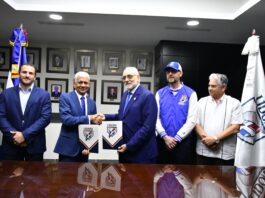 Senado y LIDOM firman acuerdo para impulsar el deporte