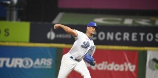 Abreu domina y guía blanqueada del Licey sobre Gigantes