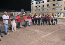 Aguinaldo de Alcaldía de Guerra alegra a internos de Las Parras