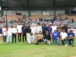 Estrellas de MLB y leyendas imparten clínica a niños en SPM