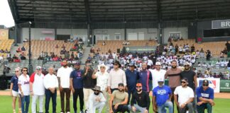 Estrellas de MLB y leyendas imparten clínica a niños en SPM