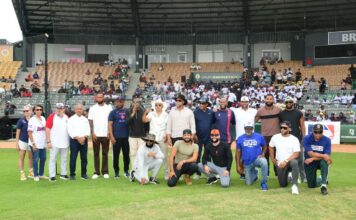 Estrellas de MLB y leyendas imparten clínica a niños en SPM