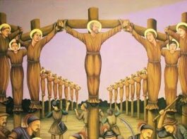 San Pablo Miki y Compañeros Mártires Japoneses. 6/2/26