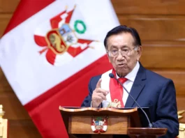 José María Balcázar, nuevo presidente interino de Perú