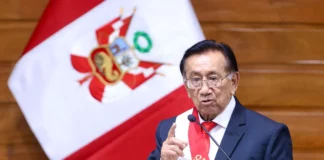 José María Balcázar, nuevo presidente interino de Perú