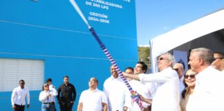 Luis Abinader y el INAPA inauguran acueducto múltiple de Navarrete en Santiago