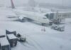 Tormenta invernal provoca cancelación de vuelos entre República Dominicana y Estados Unidos