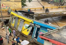 Lluvias desbordan río y anegan comunidades Gaspar Hernández