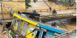 Lluvias desbordan río y anegan comunidades Gaspar Hernández