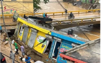 Lluvias desbordan río y anegan comunidades Gaspar Hernández