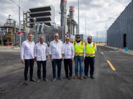 Presidente Luis Abinader inaugura termoeléctrica Manzanillo Power Land en Montecristi