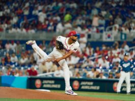 ¡Dominio total! Sánchez amarra a Corea y RD gana por nocaut