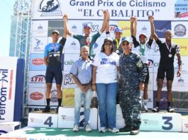 ¡Pedal de oro! Quiñonez y Álvarez brillan en el GP El Caballito