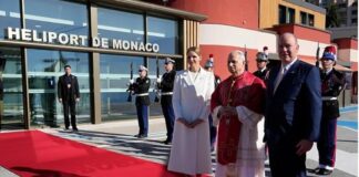 El Papa León XIV llegó este sábado al Principado de Mónaco