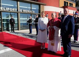 El Papa León XIV llegó este sábado al Principado de Mónaco