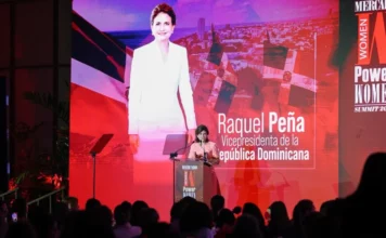 Vicepresidenta Raquel Peña participa en la apertura del Mercado Power Women Summit 2026