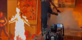 Escena de fuego en nuevo videoclip de Katy Perry desata polémica en redes