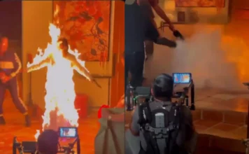 Escena de fuego en nuevo videoclip de Katy Perry desata polémica en redes