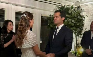 Omar Fernández se casa con Alexia Rubio