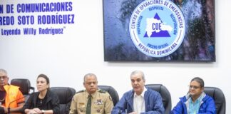 Luis Abinader anuncia apoyo a las familias afectadas por lluvias