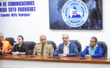 Luis Abinader anuncia apoyo a las familias afectadas por lluvias