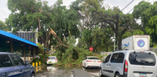 Se registra caída de granizo en Bayahíbe en medio de lluvias
