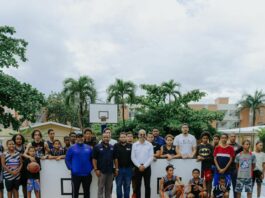 INEFI entrega aros y tableros a Escuela Abel Aranda Olivier