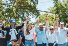 Carolina recibe apoyo del PRM en provincia Monseñor Nouel