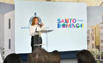 Alcaldesa del Distrito Nacional entrega el parqueo José Reyes en la Ciudad Colonial