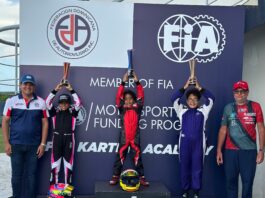 Ethan Pichardo se impone en la Mini FDA del Nacional de Kartismo