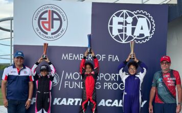 Ethan Pichardo se impone en la Mini FDA del Nacional de Kartismo