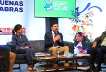 Raquel Peña encabeza maratón de lectura en la Feria del Libro y la Cultura Cibao 2026