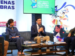 Raquel Peña encabeza maratón de lectura en la Feria del Libro y la Cultura Cibao 2026