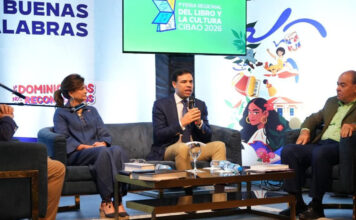 Raquel Peña encabeza maratón de lectura en la Feria del Libro y la Cultura Cibao 2026