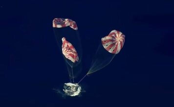 Amerizaje con éxito de cápsula Orion de la misión Artemis II