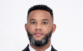 Fiscal Aurelio Valdez llega al tribunal para audiencia de solicitud de medida de coerción