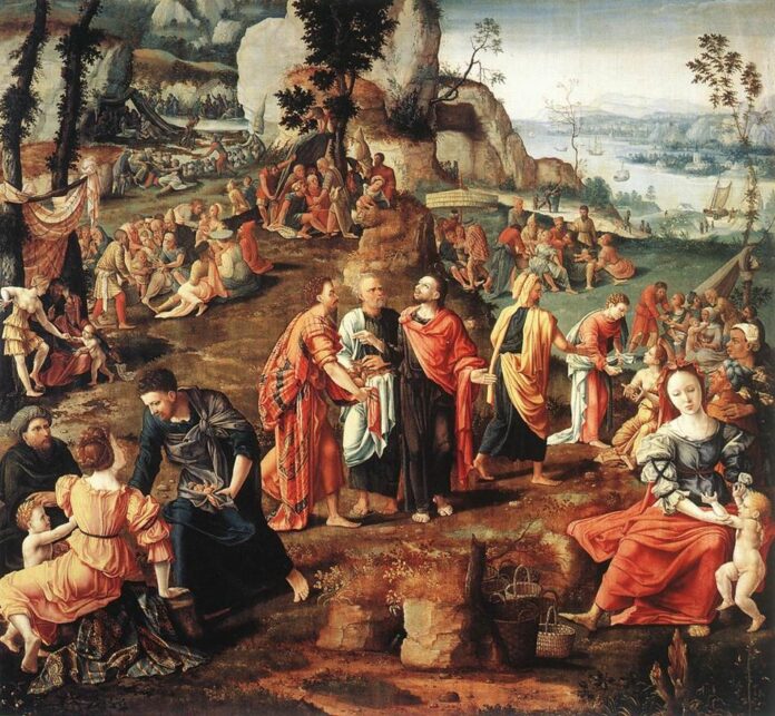 enero 8, primera multiplicacion de los panes