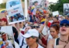 Miles de personas reciben a María Corina Machado en Madrid al grito de «¡Presidenta!»