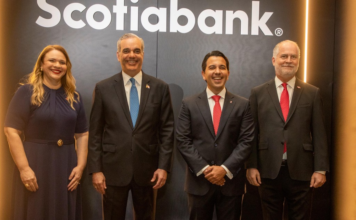 Scotiabank elige RD como hub para Caribe y Centroamérica