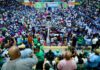 Leonel Fernández encabeza juramentación de dirigentes en Barahona