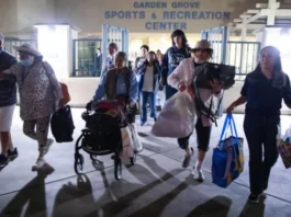 Decenas de miles evacuados en California por fuga de un tanque químico