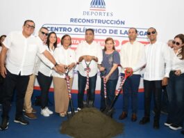 Kelvin Cruz inicia remozamiento del Centro Olímpico de La Vega