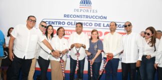 Kelvin Cruz inicia remozamiento del Centro Olímpico de La Vega